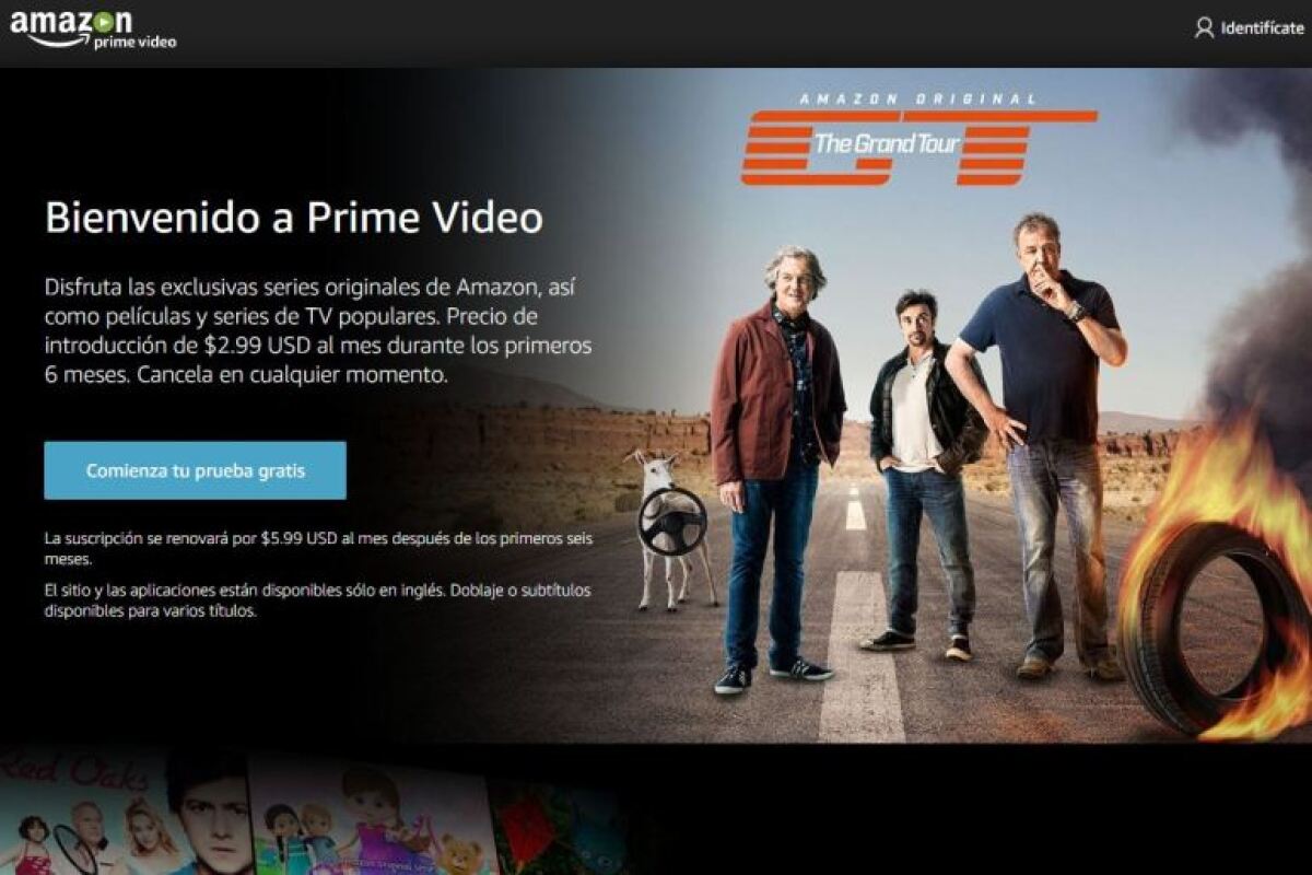 Amazon top series precio